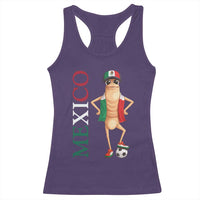 Mexico Soccer Fan Marcus The Worm Racerback Tank Top Country Football Gift