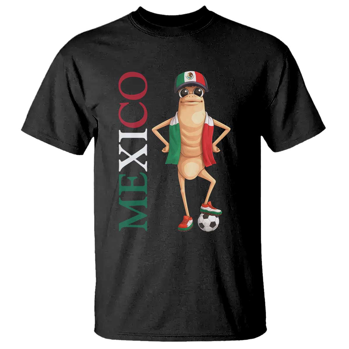 Mexico Soccer Fan Marcus The Worm T Shirt Country Football Gift