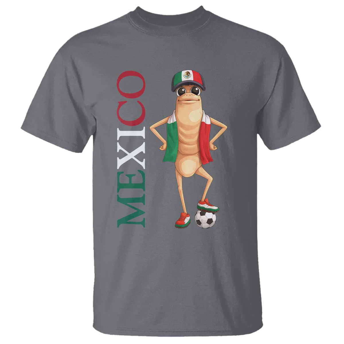 Mexico Soccer Fan Marcus The Worm T Shirt Country Football Gift