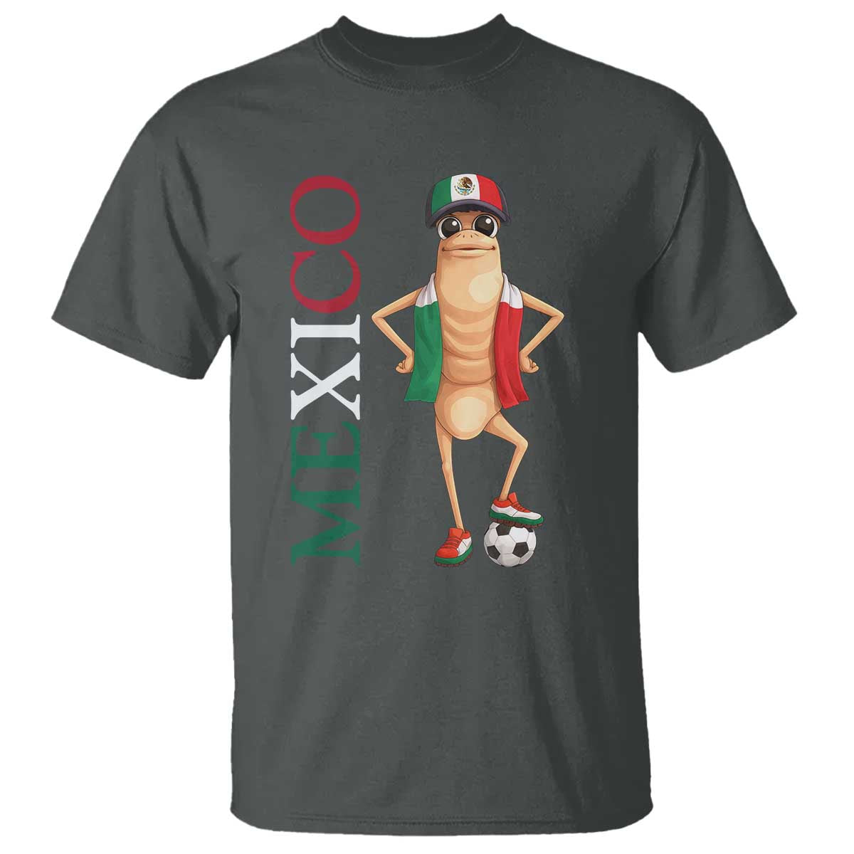 Mexico Soccer Fan Marcus The Worm T Shirt Country Football Gift