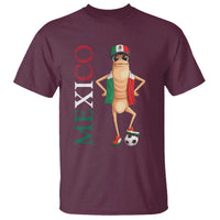Mexico Soccer Fan Marcus The Worm T Shirt Country Football Gift
