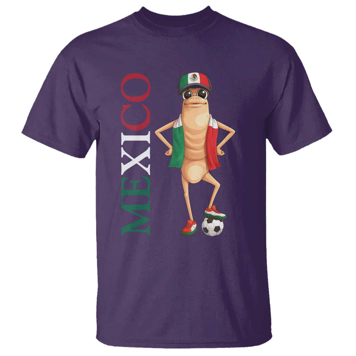Mexico Soccer Fan Marcus The Worm T Shirt Country Football Gift