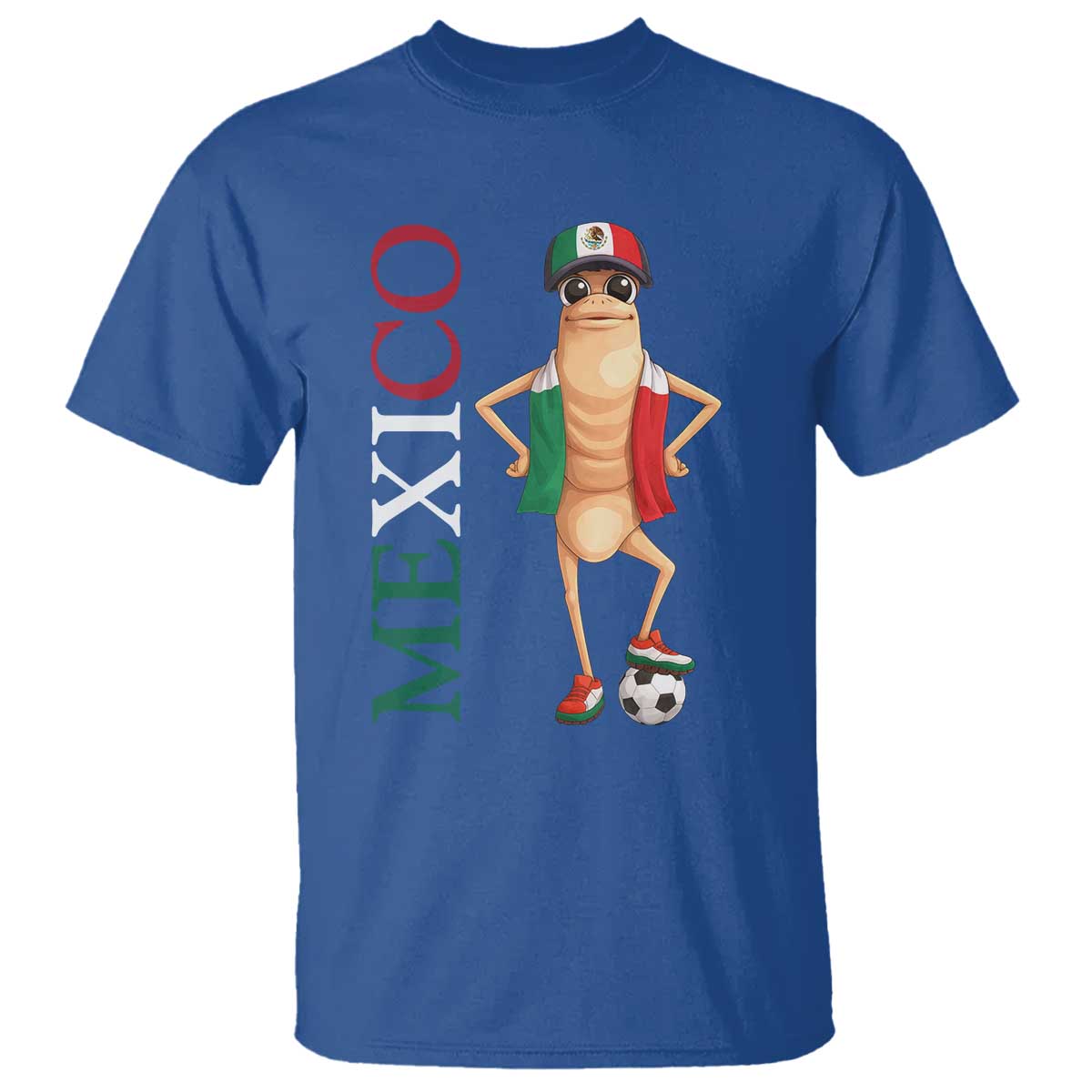 Mexico Soccer Fan Marcus The Worm T Shirt Country Football Gift