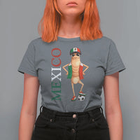 Mexico Soccer Fan Marcus The Worm T Shirt For Women Country Football Gift