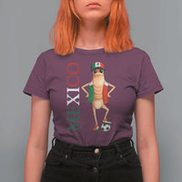 Mexico Soccer Fan Marcus The Worm T Shirt For Women Country Football Gift