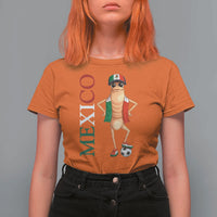 Mexico Soccer Fan Marcus The Worm T Shirt For Women Country Football Gift