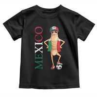Mexico Soccer Fan Marcus The Worm Toddler T Shirt Country Football Gift