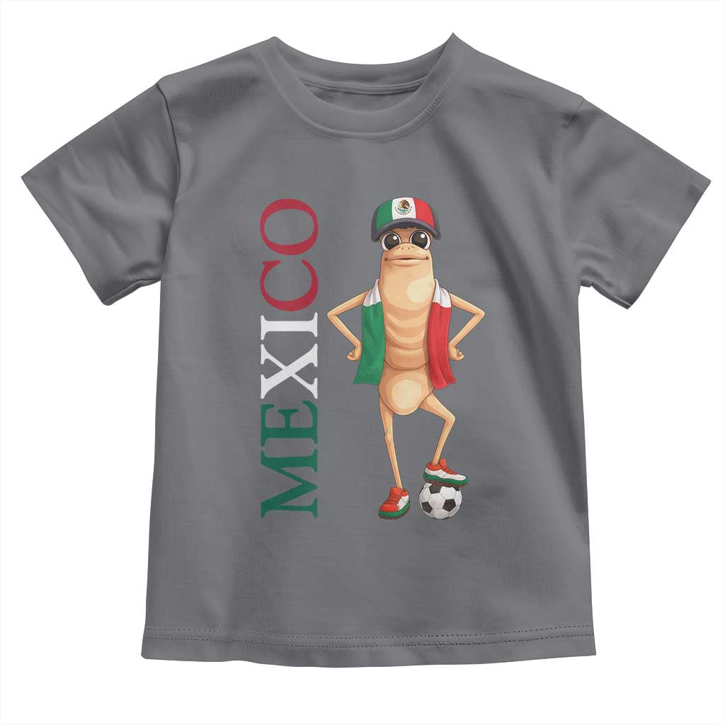 Mexico Soccer Fan Marcus The Worm Toddler T Shirt Country Football Gift