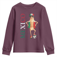 Mexico Soccer Fan Marcus The Worm Youth Sweatshirt Country Football Gift