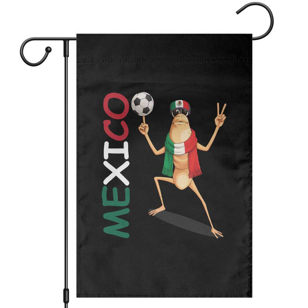 Viva Mexico Marcus The Worm Soccer Garden Flag Mexican Pride Football Fan