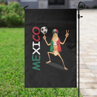 Viva Mexico Marcus The Worm Soccer Garden Flag Mexican Pride Football Fan