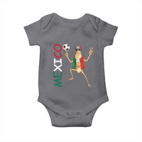 Viva Mexico Marcus The Worm Soccer Baby Onesie Mexican Pride Football Fan