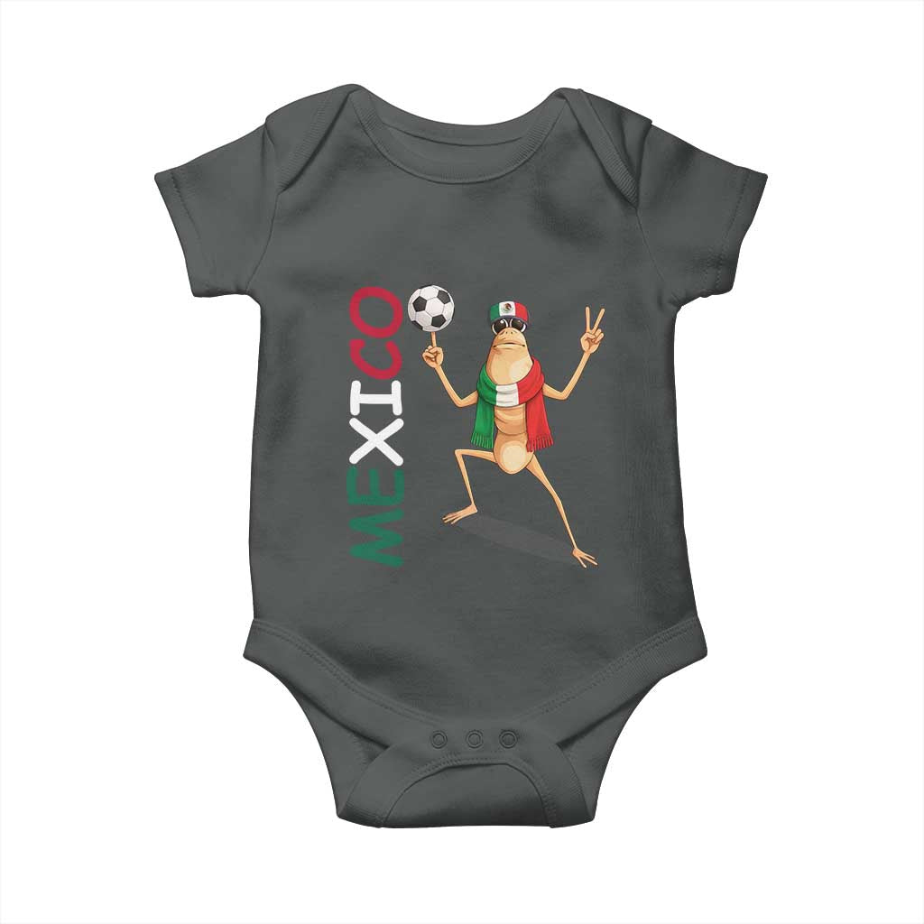 Viva Mexico Marcus The Worm Soccer Baby Onesie Mexican Pride Football Fan