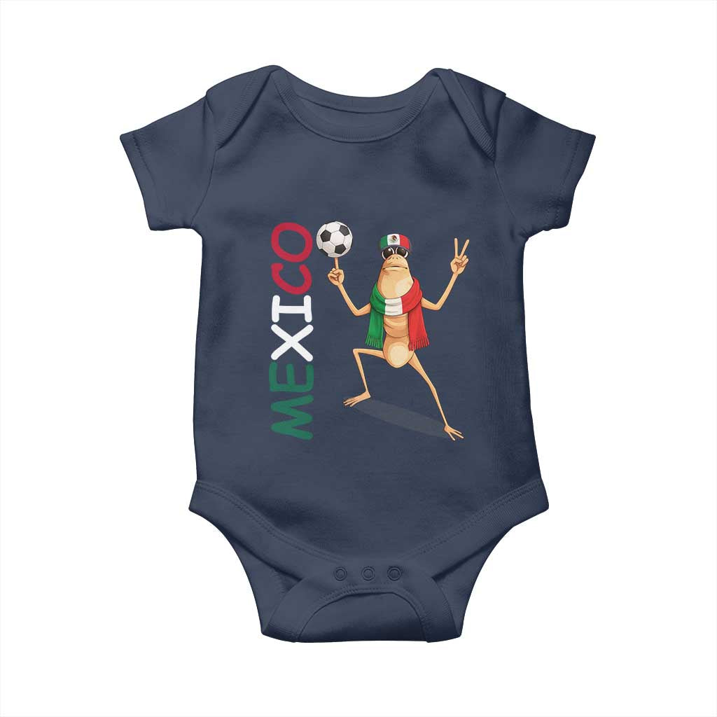 Viva Mexico Marcus The Worm Soccer Baby Onesie Mexican Pride Football Fan