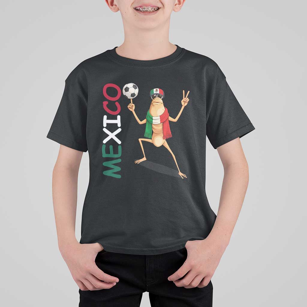 Viva Mexico Marcus The Worm Soccer T Shirt For Kid Mexican Pride Football Fan
