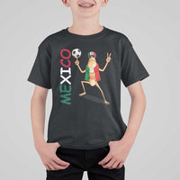 Viva Mexico Marcus The Worm Soccer T Shirt For Kid Mexican Pride Football Fan