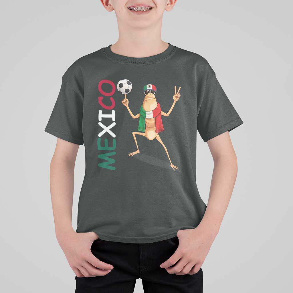 Viva Mexico Marcus The Worm Soccer T Shirt For Kid Mexican Pride Football Fan