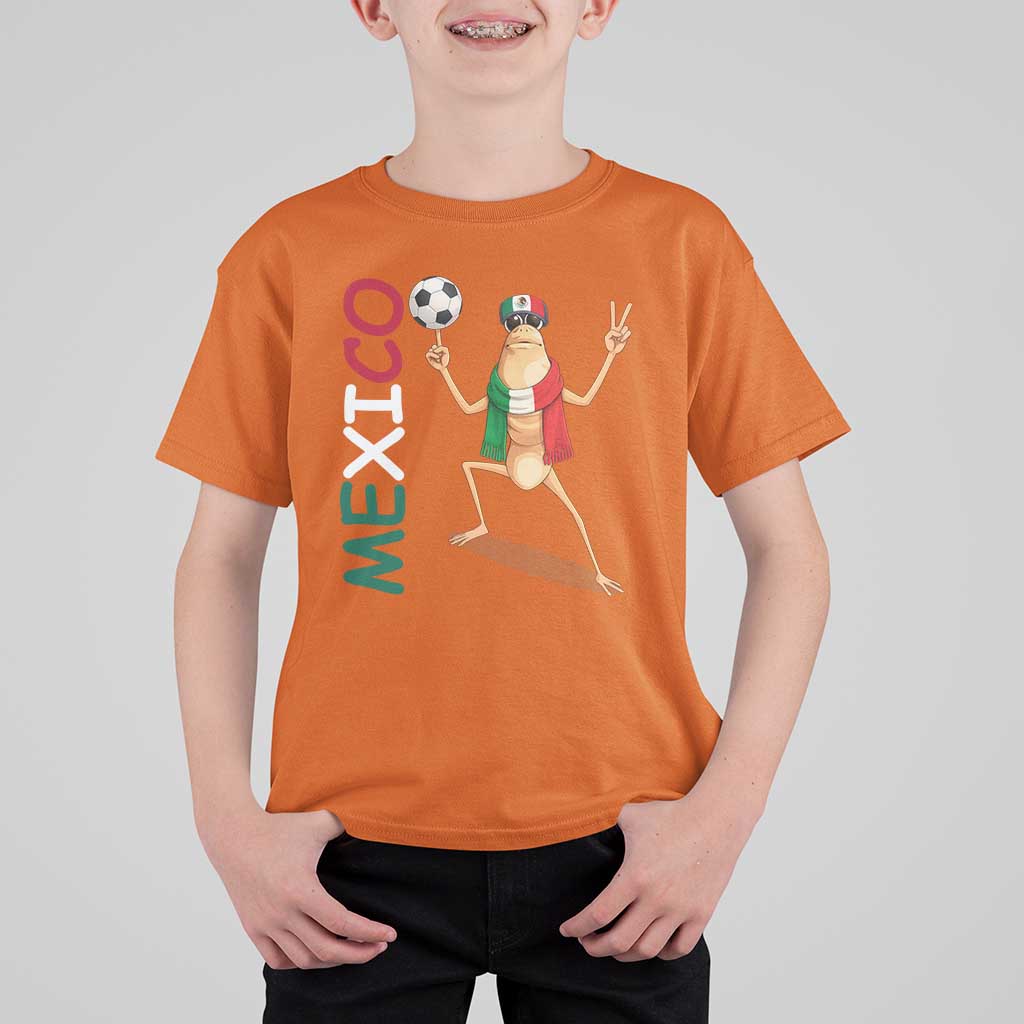 Viva Mexico Marcus The Worm Soccer T Shirt For Kid Mexican Pride Football Fan