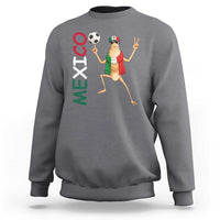 Viva Mexico Marcus The Worm Soccer Sweatshirt Mexican Pride Football Fan