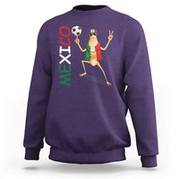 Viva Mexico Marcus The Worm Soccer Sweatshirt Mexican Pride Football Fan
