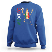 Viva Mexico Marcus The Worm Soccer Sweatshirt Mexican Pride Football Fan
