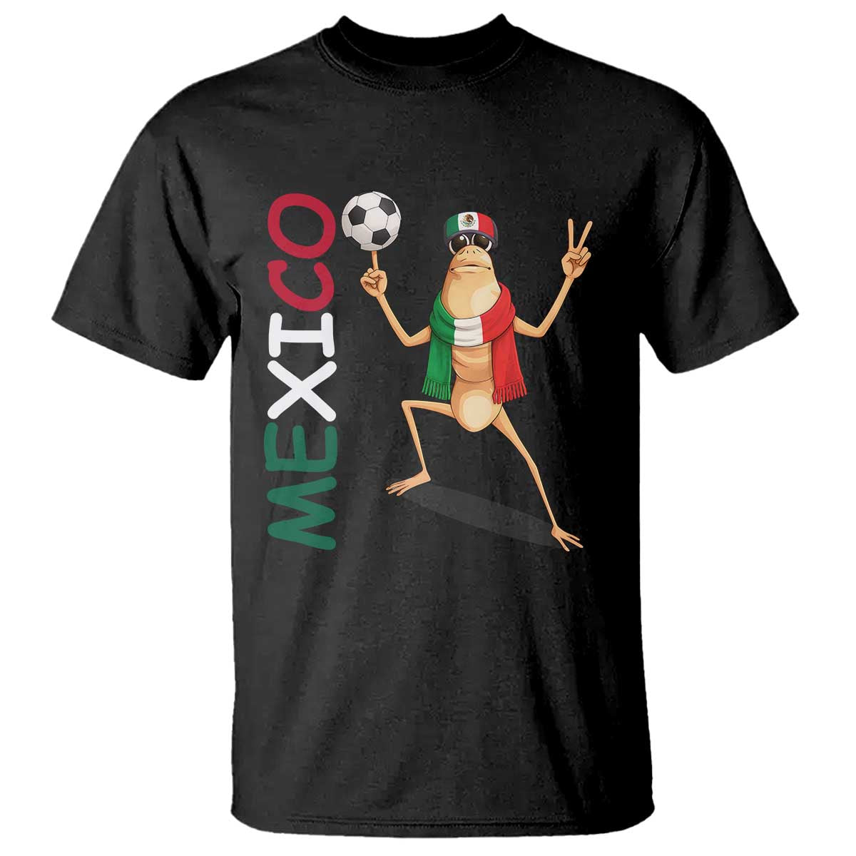 Viva Mexico Marcus The Worm Soccer T Shirt Mexican Pride Football Fan