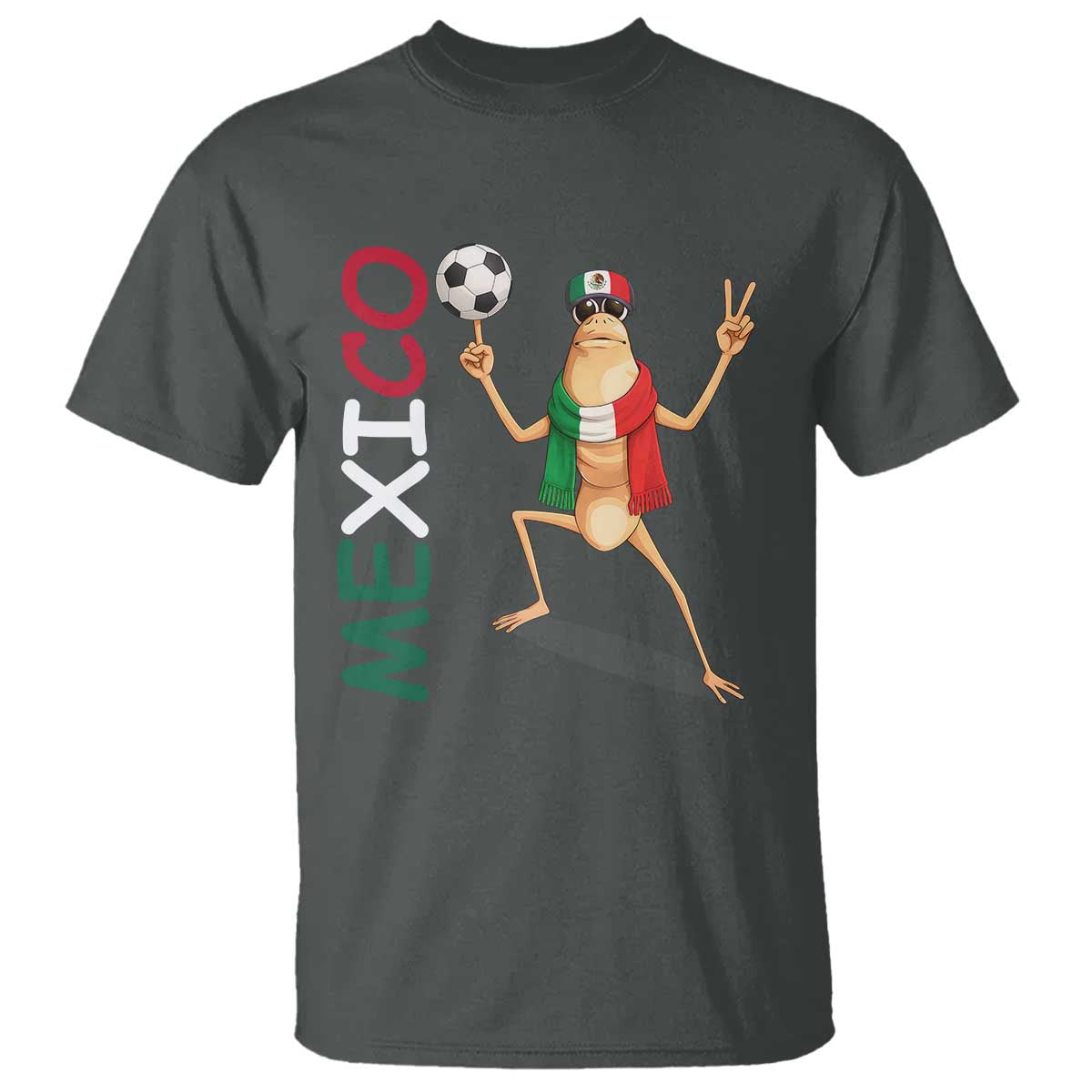 Viva Mexico Marcus The Worm Soccer T Shirt Mexican Pride Football Fan