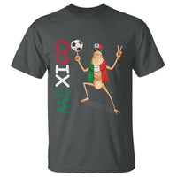Viva Mexico Marcus The Worm Soccer T Shirt Mexican Pride Football Fan