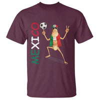 Viva Mexico Marcus The Worm Soccer T Shirt Mexican Pride Football Fan