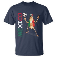 Viva Mexico Marcus The Worm Soccer T Shirt Mexican Pride Football Fan