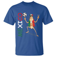 Viva Mexico Marcus The Worm Soccer T Shirt Mexican Pride Football Fan