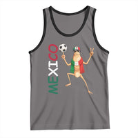 Viva Mexico Marcus The Worm Soccer Tank Top Mexican Pride Football Fan