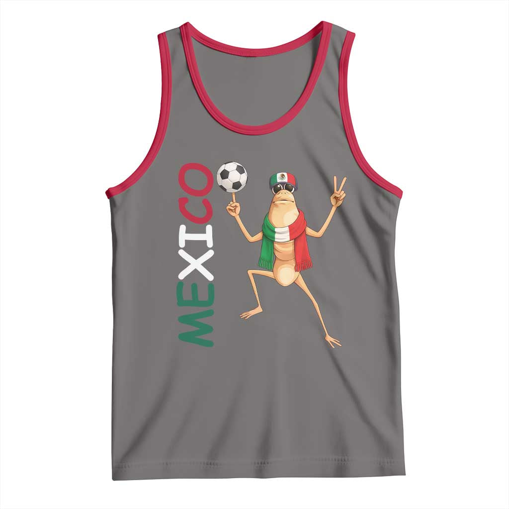 Viva Mexico Marcus The Worm Soccer Tank Top Mexican Pride Football Fan