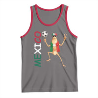 Viva Mexico Marcus The Worm Soccer Tank Top Mexican Pride Football Fan