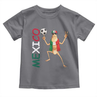 Viva Mexico Marcus The Worm Soccer Toddler T Shirt Mexican Pride Football Fan