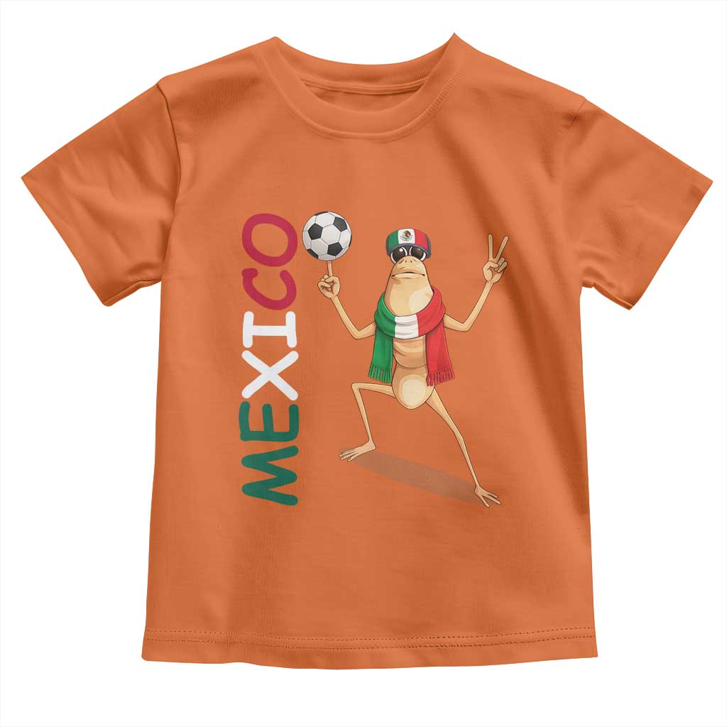 Viva Mexico Marcus The Worm Soccer Toddler T Shirt Mexican Pride Football Fan