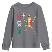 Viva Mexico Marcus The Worm Soccer Youth Sweatshirt Mexican Pride Football Fan