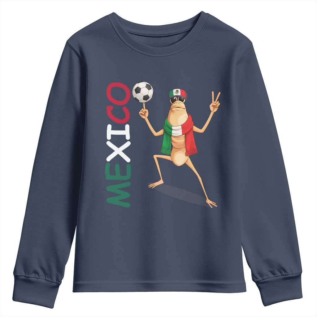 Viva Mexico Marcus The Worm Soccer Youth Sweatshirt Mexican Pride Football Fan