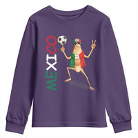 Viva Mexico Marcus The Worm Soccer Youth Sweatshirt Mexican Pride Football Fan