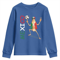 Viva Mexico Marcus The Worm Soccer Youth Sweatshirt Mexican Pride Football Fan