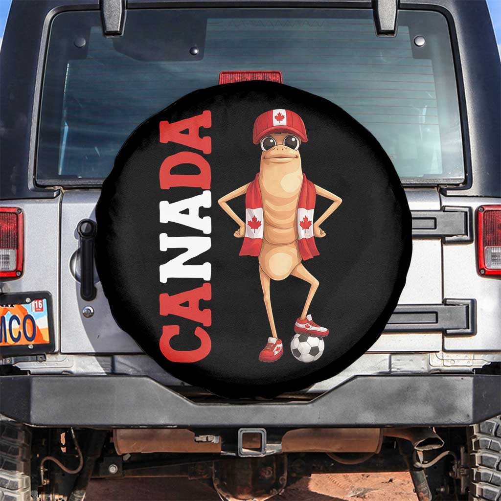 Canada Soccer Fan Marcus The Worm Spare Tire Cover Country Football Gift