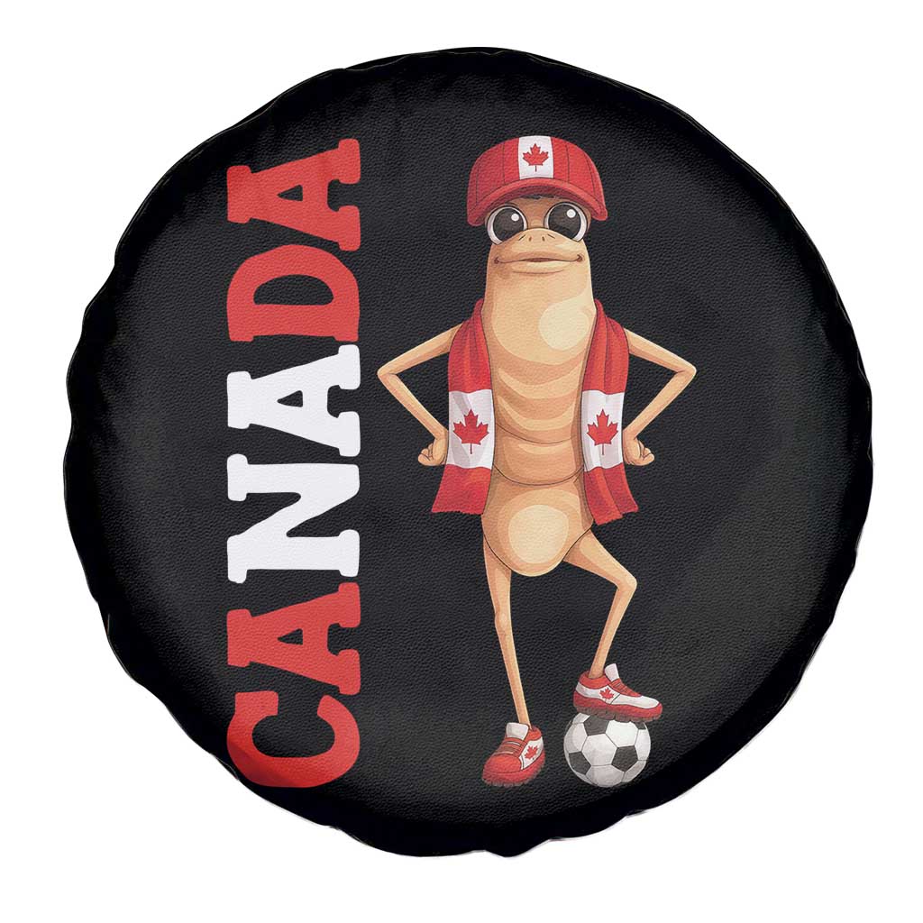 Canada Soccer Fan Marcus The Worm Spare Tire Cover Country Football Gift