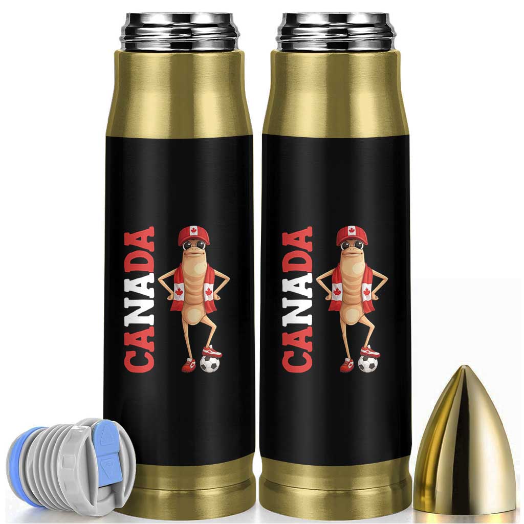 Canada Soccer Fan Marcus The Worm Bullet Tumbler Country Football Gift