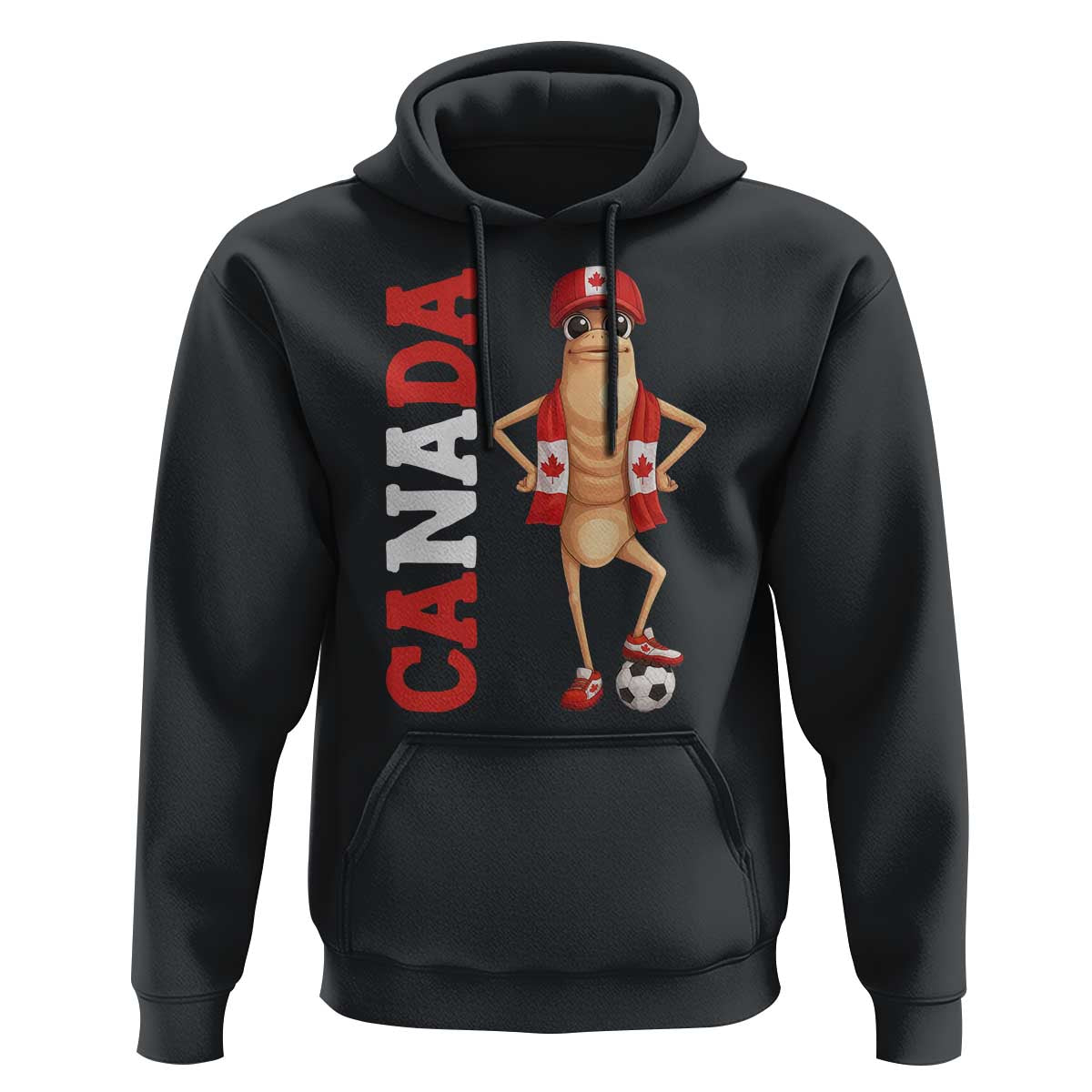 Canada Soccer Fan Marcus The Worm Hoodie Country Football Gift
