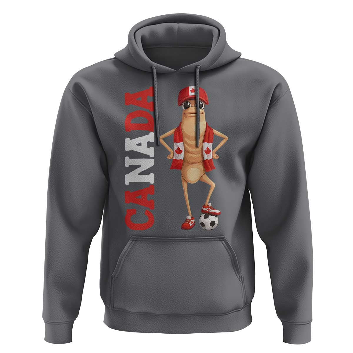 Canada Soccer Fan Marcus The Worm Hoodie Country Football Gift