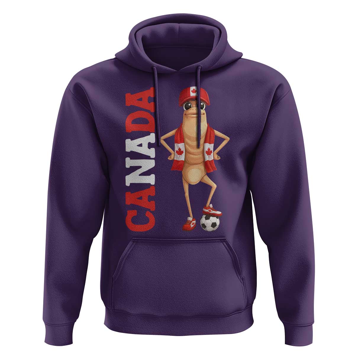 Canada Soccer Fan Marcus The Worm Hoodie Country Football Gift
