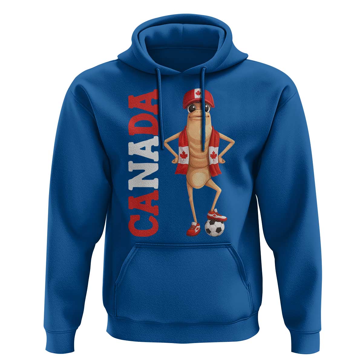 Canada Soccer Fan Marcus The Worm Hoodie Country Football Gift