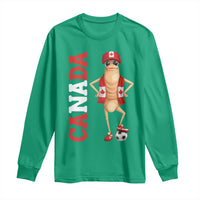 Canada Soccer Fan Marcus The Worm Long Sleeve Shirt Country Football Gift
