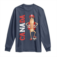 Canada Soccer Fan Marcus The Worm Long Sleeve Shirt Country Football Gift