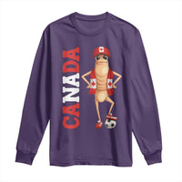 Canada Soccer Fan Marcus The Worm Long Sleeve Shirt Country Football Gift